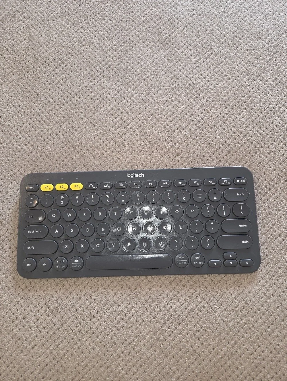 Logitech K380 Multi-Device Bluetooth Wireless Keyboard with Customizable Shortcu